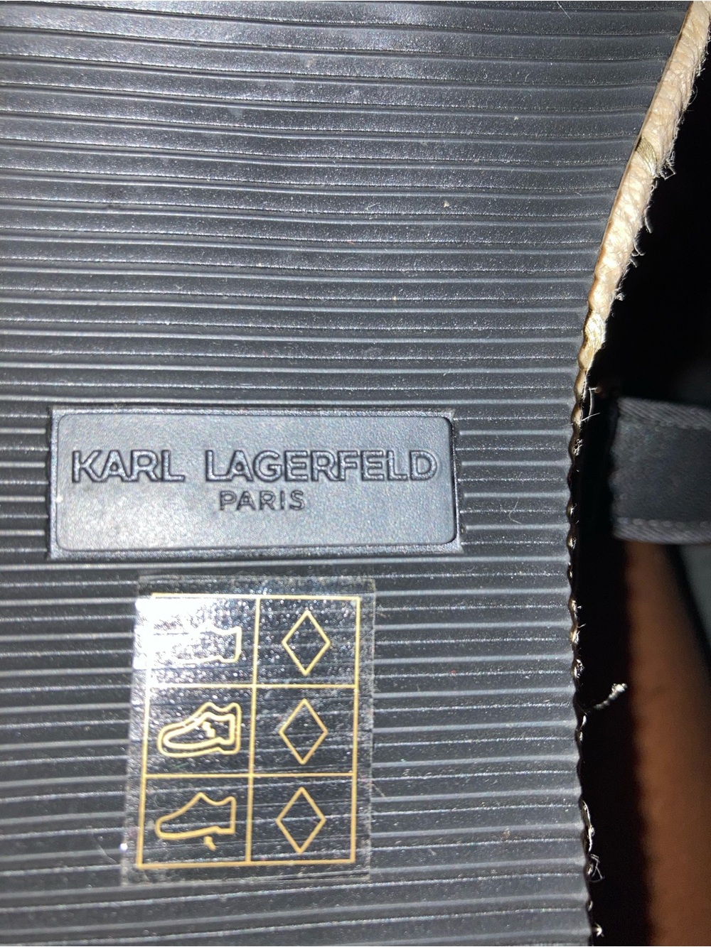 Karl Lagerfeld Men’s Black Shoulder/Crossbody Bag with Subtle Gold Accents